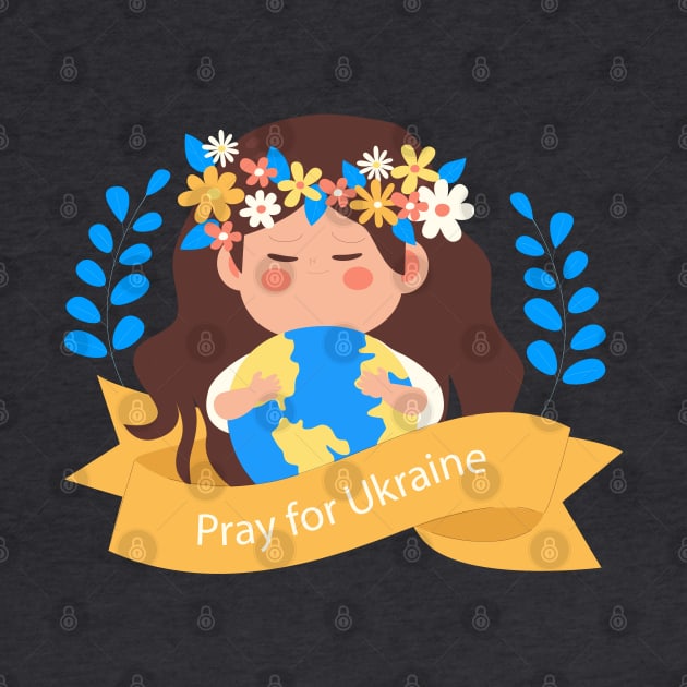 Pray For Ukraine by Mako Design 